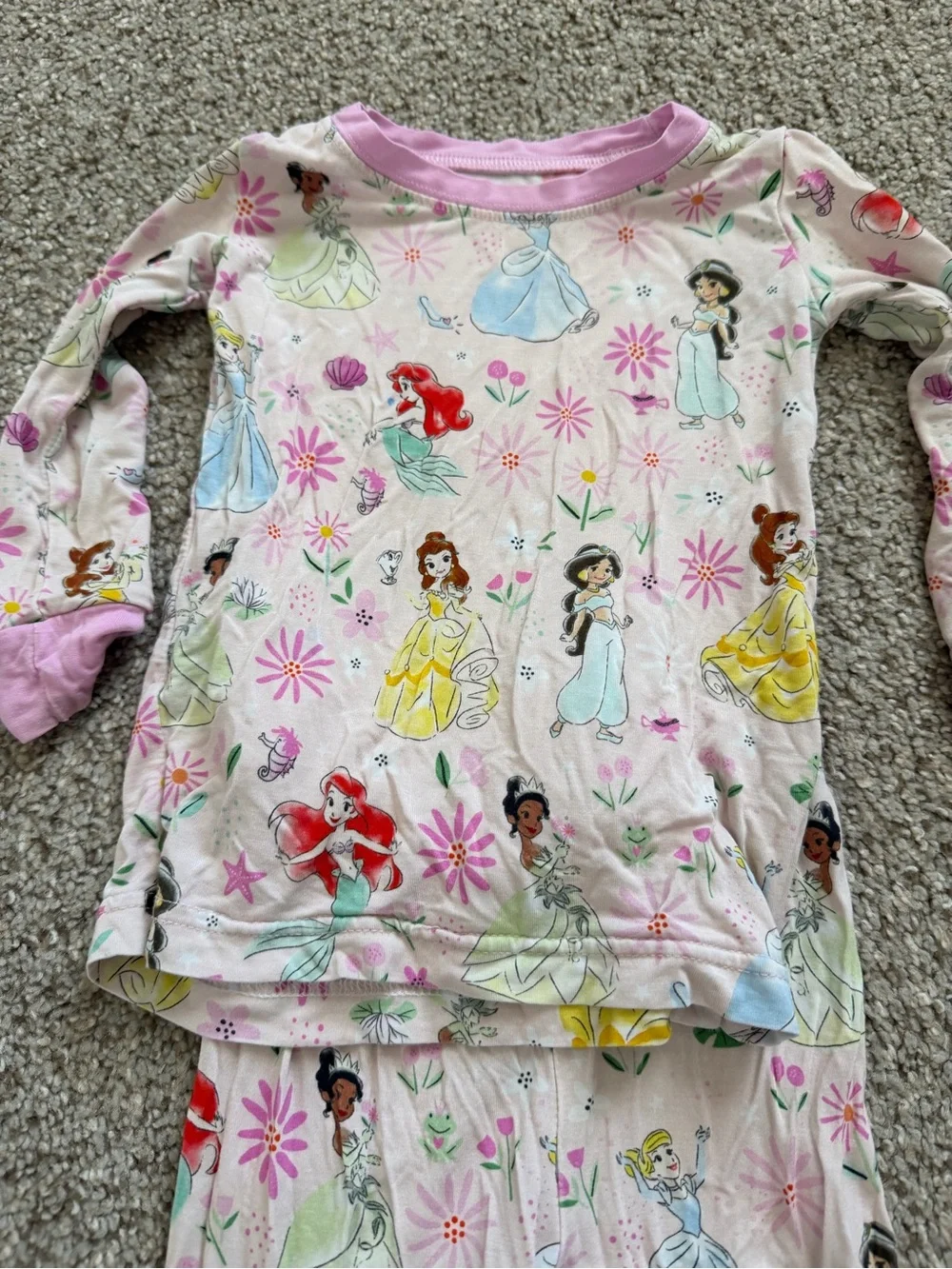 Little sleepies Disney princess Pajama Set
